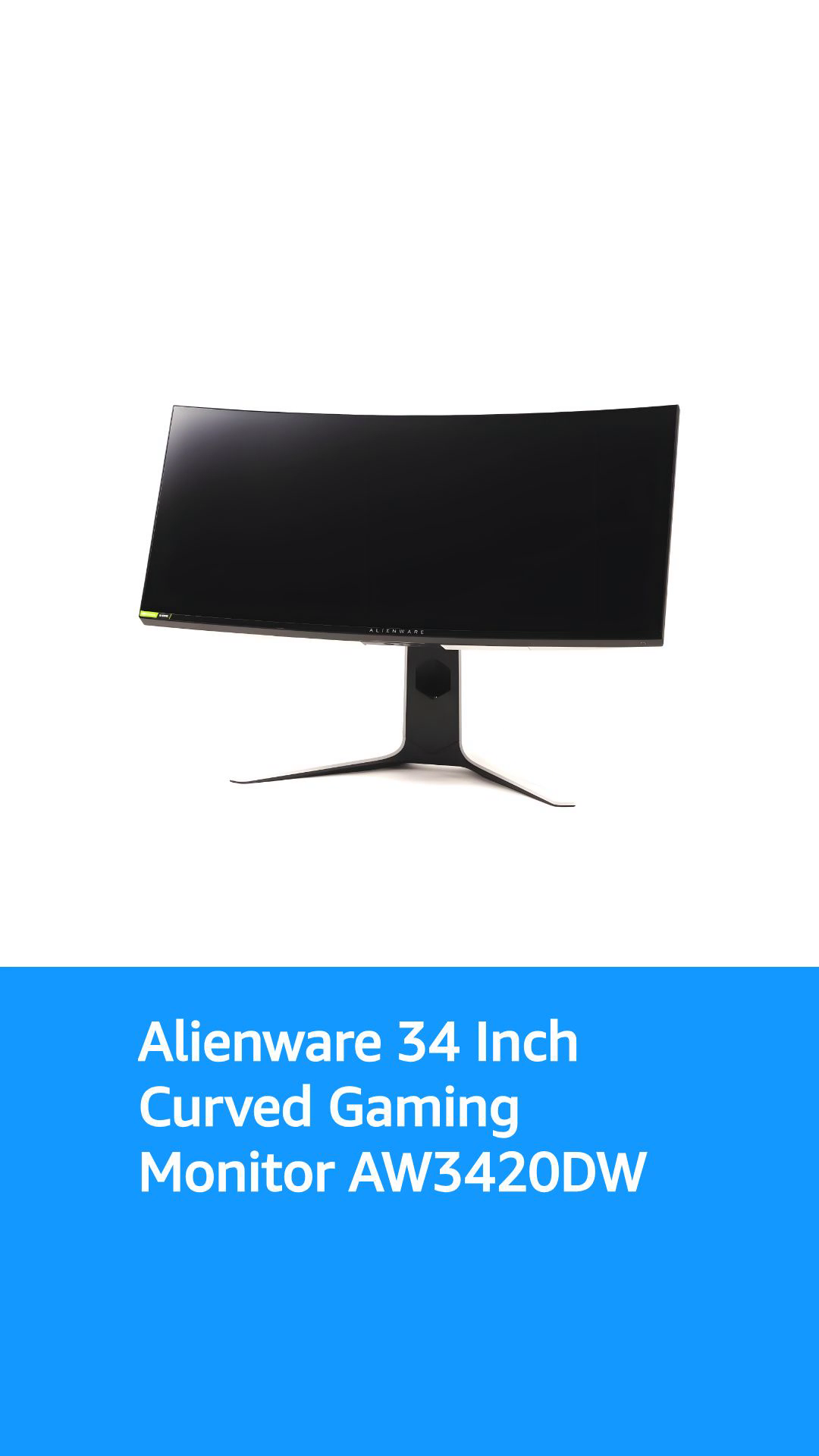 Alienware 120Hz UltraWide Gaming 34 Inch Curved Monitor with WQHD